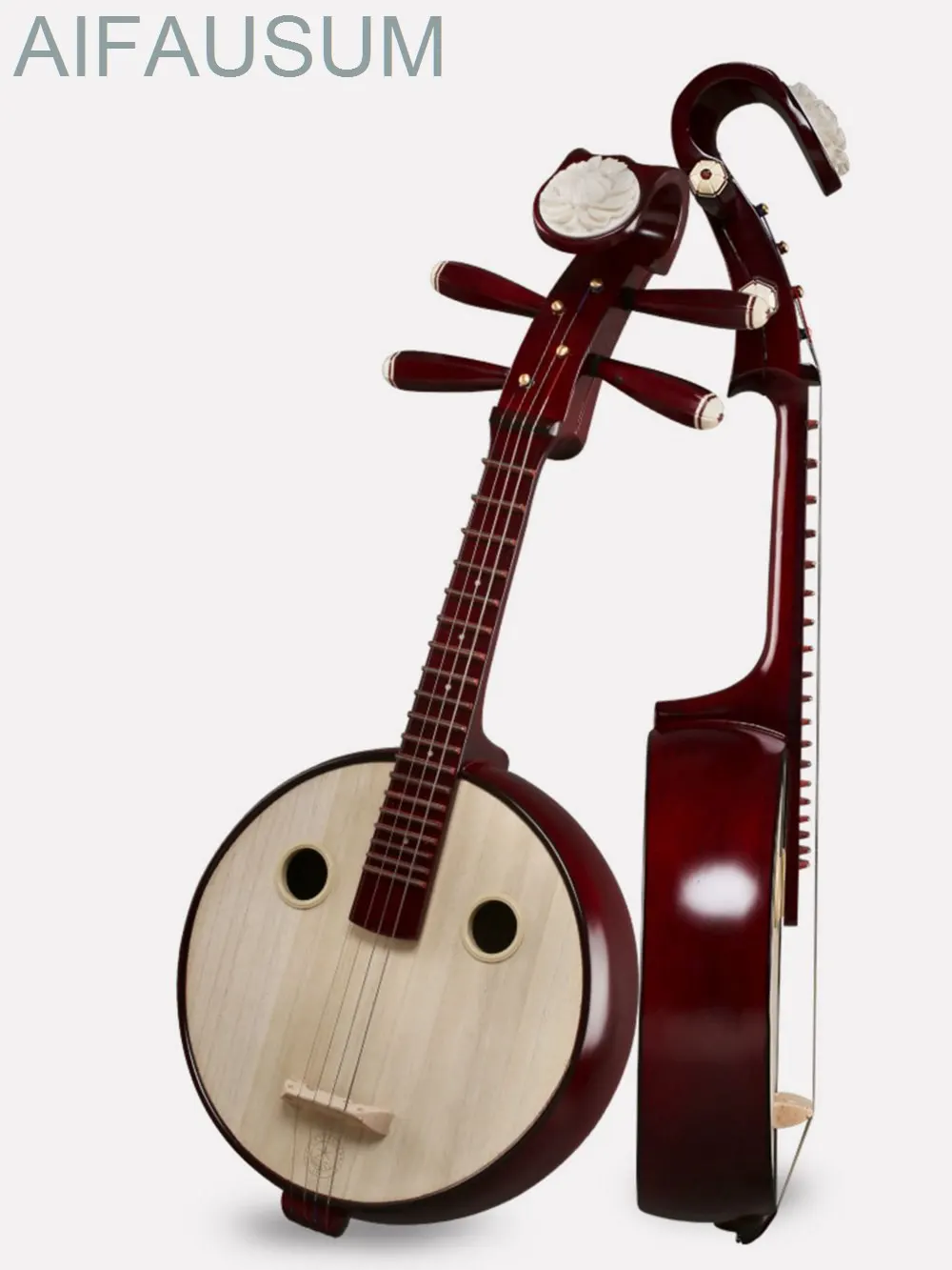 

Китайская лютская Пипа Xiaoruan для начинающих, 75 см, 30 дюймов, 4 шнура, маленький народный инструмент Руан