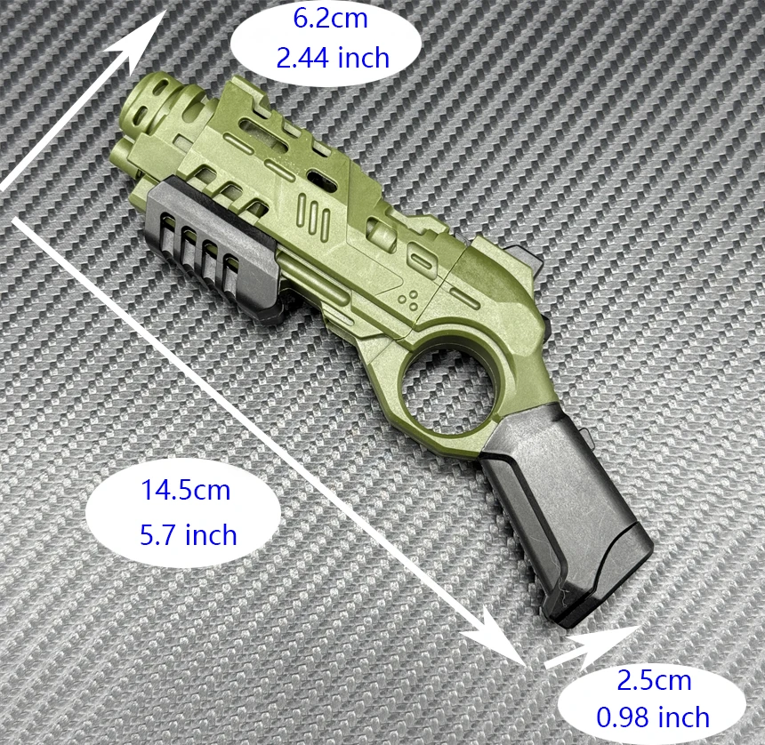 Cool Plastic Gun fidget toys fidget slider toy decompression tool toy fingertip stress relief toy fidget toy fingertip decompression toy Fun EDC Fidget Slider Stress Relief Shooting Toy ADHD Anti-Anxiety Toy Multifunctional Tools
