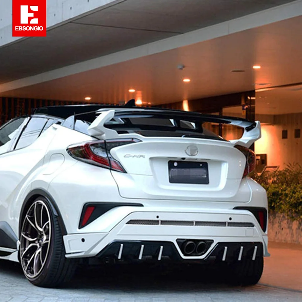 High-Quality-ABS-Plastic-Rear-Spoiler-Trunk-Lip-Wing-Car-Accessories ...