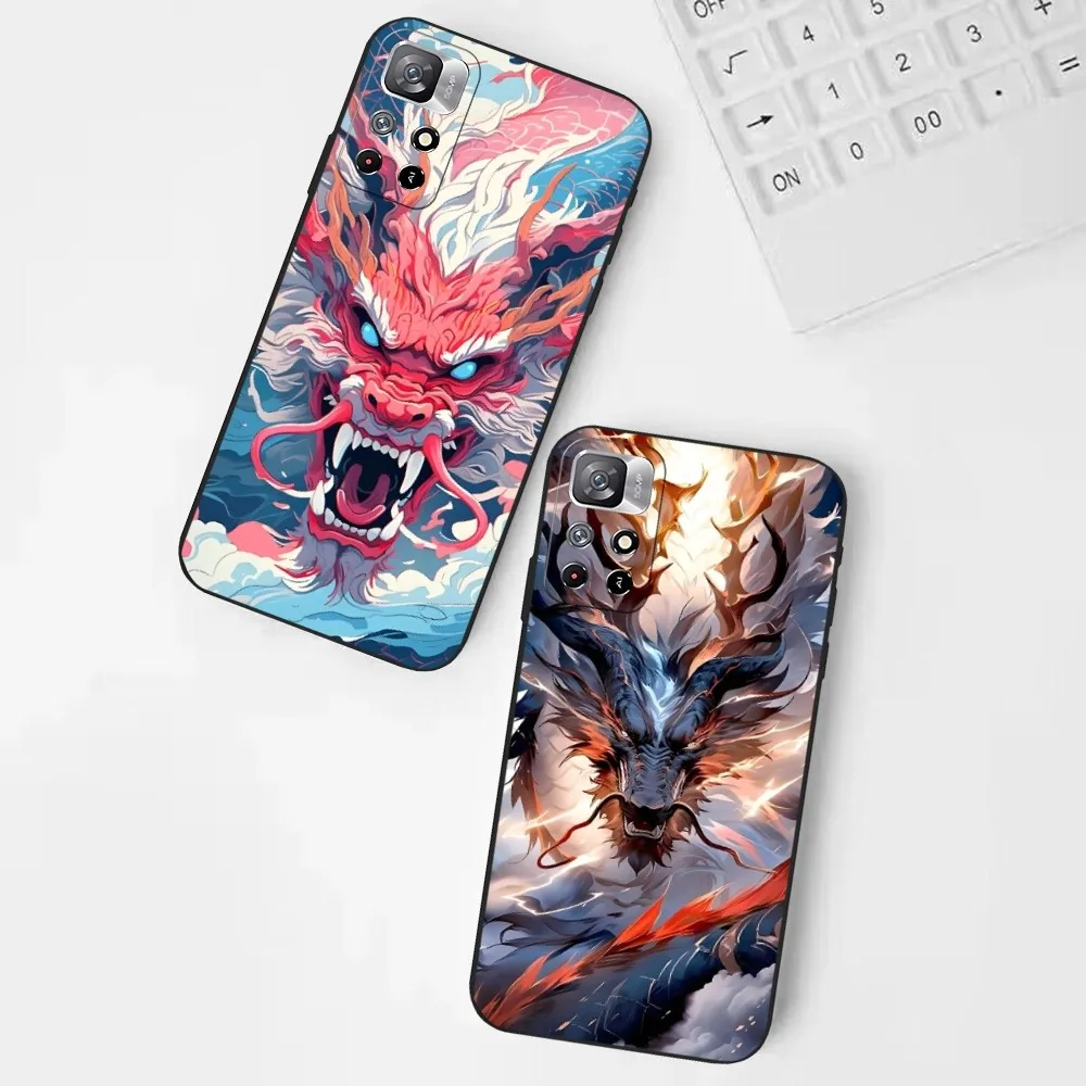 

Чехол для телефона dragon для Xiaomi redmi 10 11 12 13 14 lite pro ultra x tpro sultra spro s 5g, защитный чехол