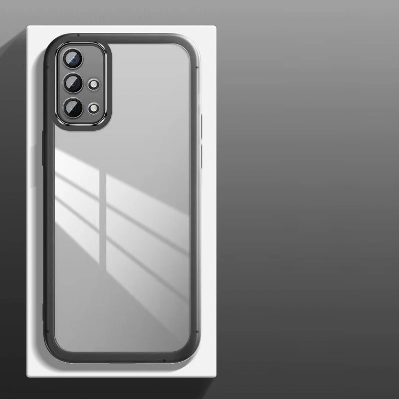 Enhanced Shockproof Plating Silicone Back Phone Case Cover