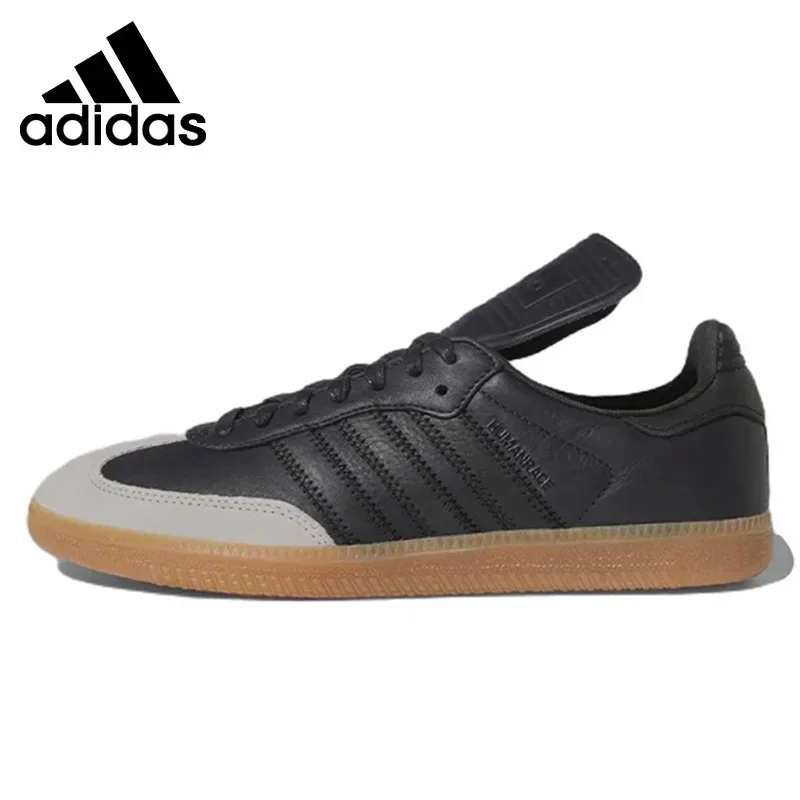 Adidas-Originals Samba Vegan Basses Pour Homme Et Femme, Chaussures De Skateboard, Unisexe, Noir