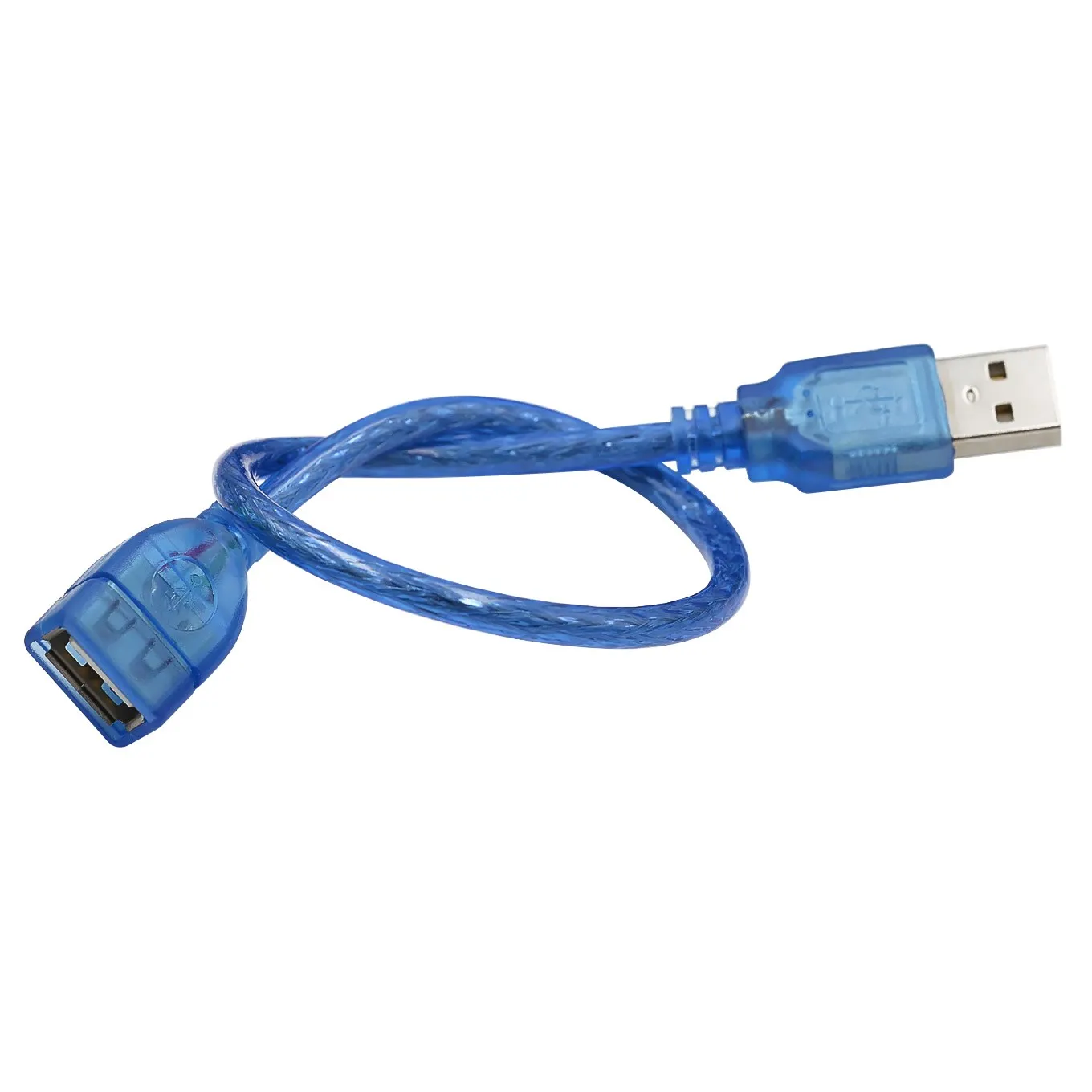 High-Quality 30cm Blue USB Data Cable