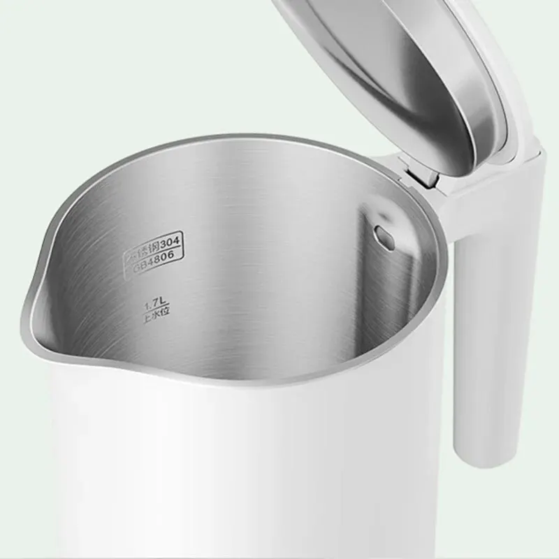 Electric Kettle Xiaomi Mijia Electric Kettle 2 Household 1.7L Capacity for Camping Travel Health Pot 220V 304 Stainless Steel Inner Liner
