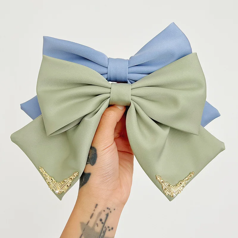 Рисунок 5 - 2022 модные большие атласные заколки