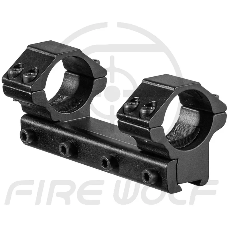 25.4mm One Piece Low Dovetail Scope Mount Rings Adapter W 11mm Long 100mm Rifles Airsoft Hunting