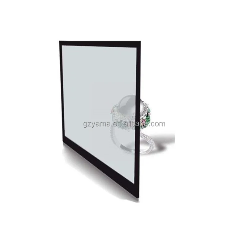 Digital Signage and Displays Transparent Screen Small size 15inch Touch Transparent LCD Display Hologram Equipment
