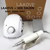 LAAOVE Champion-3 Control Box 65W 45000RPM High Quality Handle Electric Nail Drill Polish Machine Manicure Nail Drill Set 1