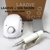 LAAOVE Champion-3 Control Box 65W 45000RPM High Quality Handle Electric Nail Drill Polish Machine Manicure Nail Drill Set 1