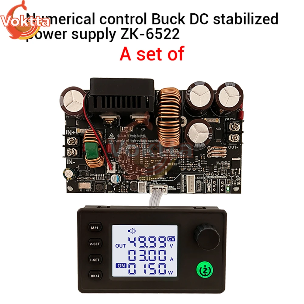 Módulo Regulador de Tensão Ajustável Cnc Tensão Constante Conversor de Corrente Buck dc 675v 22a 1400w