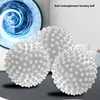 6 reusable laundry balls - effective anti wrap laundry, drying, fabric softening, stain removal, and care - for cleaning 3