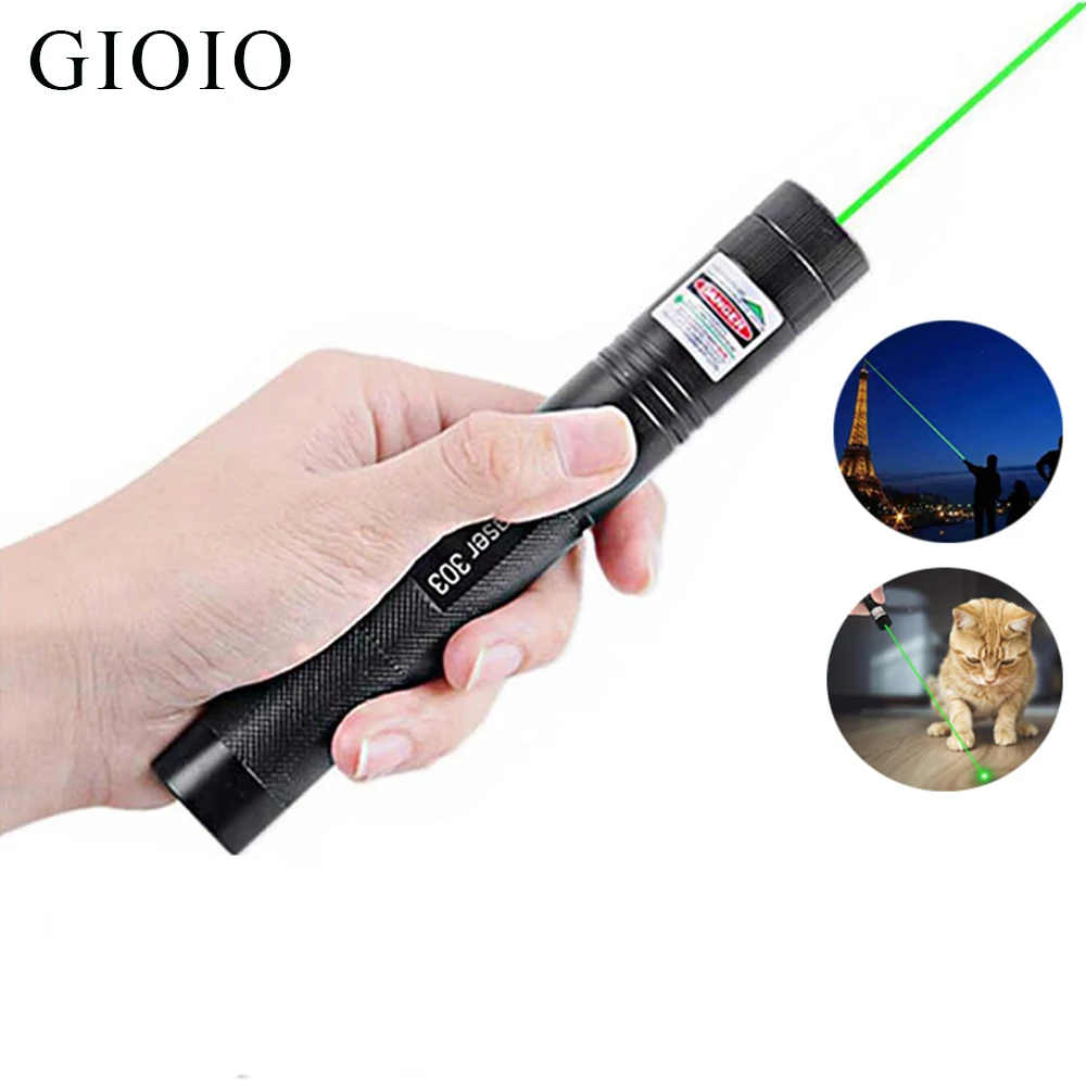 

Tactics Green Láser Pointer Red Dot Láser303 Sight 10000m Hight Powerful Pet Cat Toy Red Cat Dog Fun Pointer Láser Torch Set