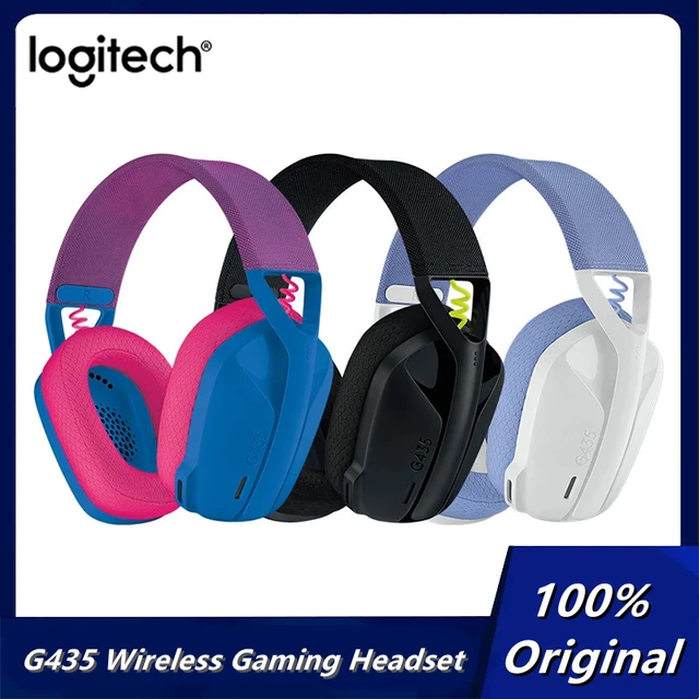 Logitech G Auriculares inalámbricos para juegos 435 LIGHTSPEED - Blanco