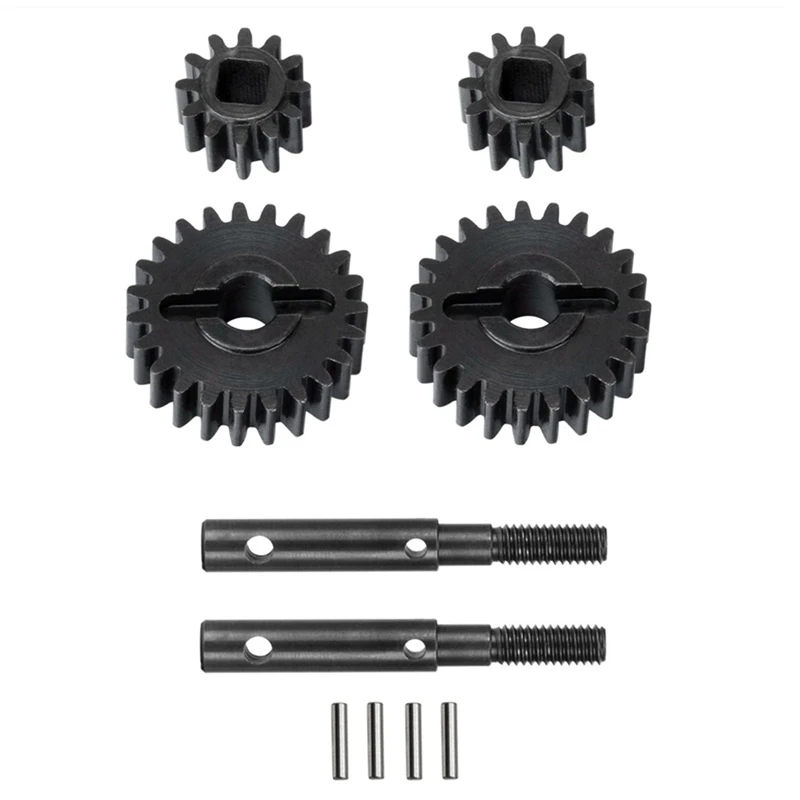 

AR45 F9 Portal Axle Portal Gear Set 23T/12T And Portal Stub Axle For Axial SCX10 III Capra 1/10 RC Car Upgrades Parts