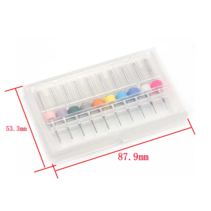 PCB mini drill Bit 0.3mm to 1.2mm tungsten steel carbide for print circuit board cnc drill Bits Machine 10pcs