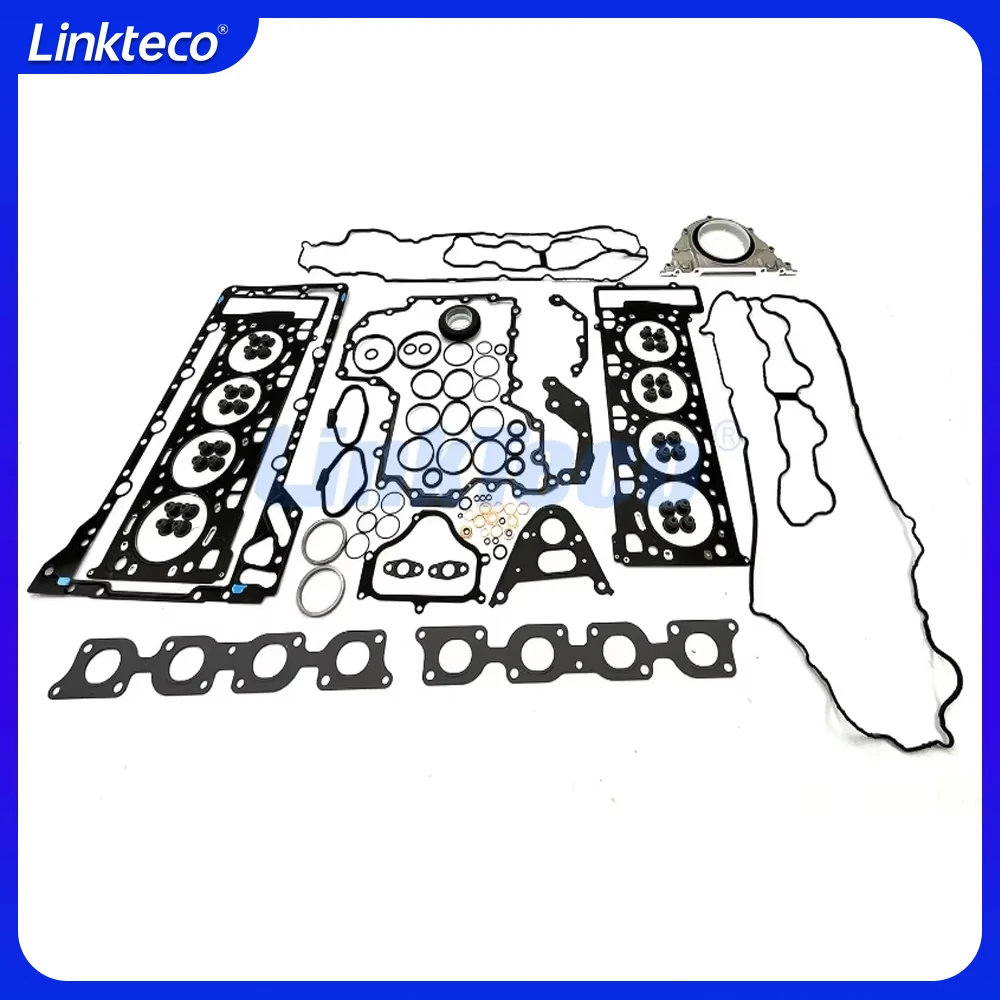 Engine Cylinder Head Full gasket set Fit 4.4 T L V8 GAS S63 N63 B44 For 08-19 BMW 550I 650I 750I M5 M6 X5 X6 4.4L N63B44 S63B44