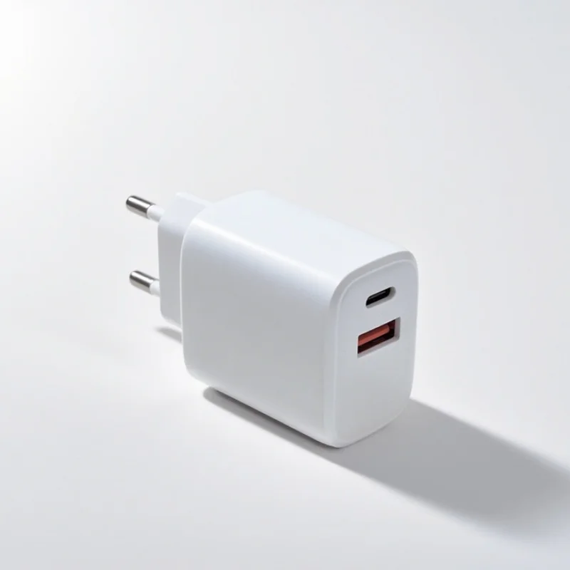 High-Speed 20W USB-C Power Adapter - Fast Charging for Smartphones and Tablets