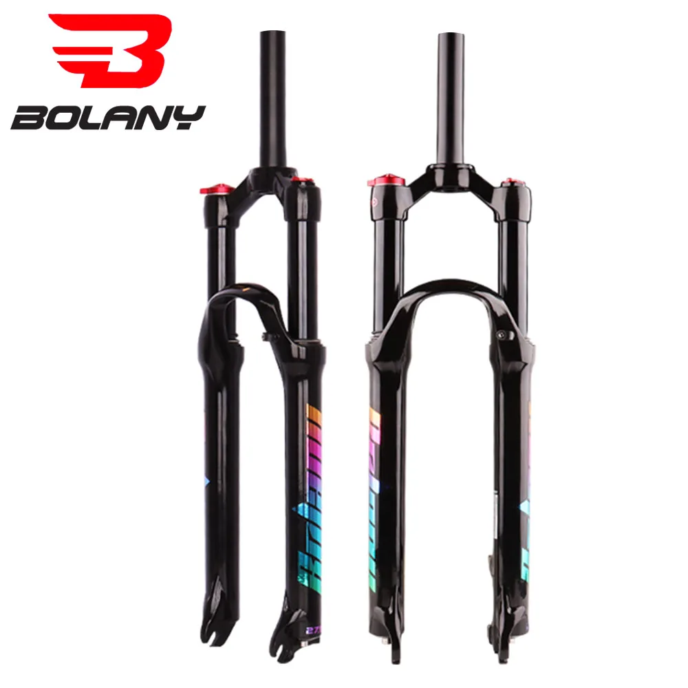 BOLANY Inch Bike Air Suspension Fork 120mm Travel