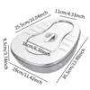 Stainless Steel Thickened Bedpan Firm Stable with Handle Potable Chamber Pot Sturdy Toilet Bowl for Bed Bound Elderly Home Use 5