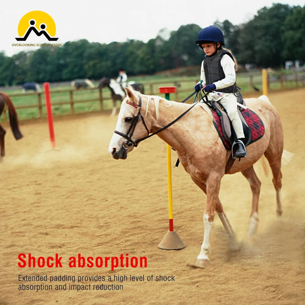 Riding Vest Eva Thick Protective Vest For Kids Outdoor Safety Horse Riding Equestrian Vest Children's Equestrian Equipment 4