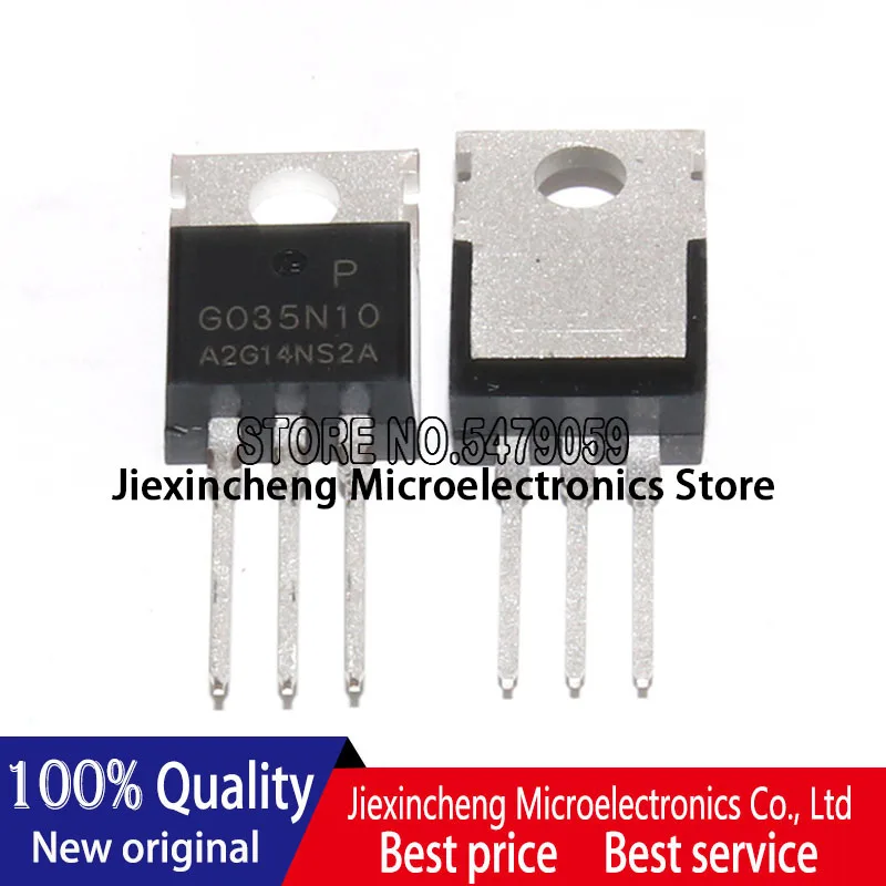 Mosfet Original Novo Hyg035n10ns2p G035n10 G035n10p Hyg035n10 To220 100v180a 10 Peças - Image 2