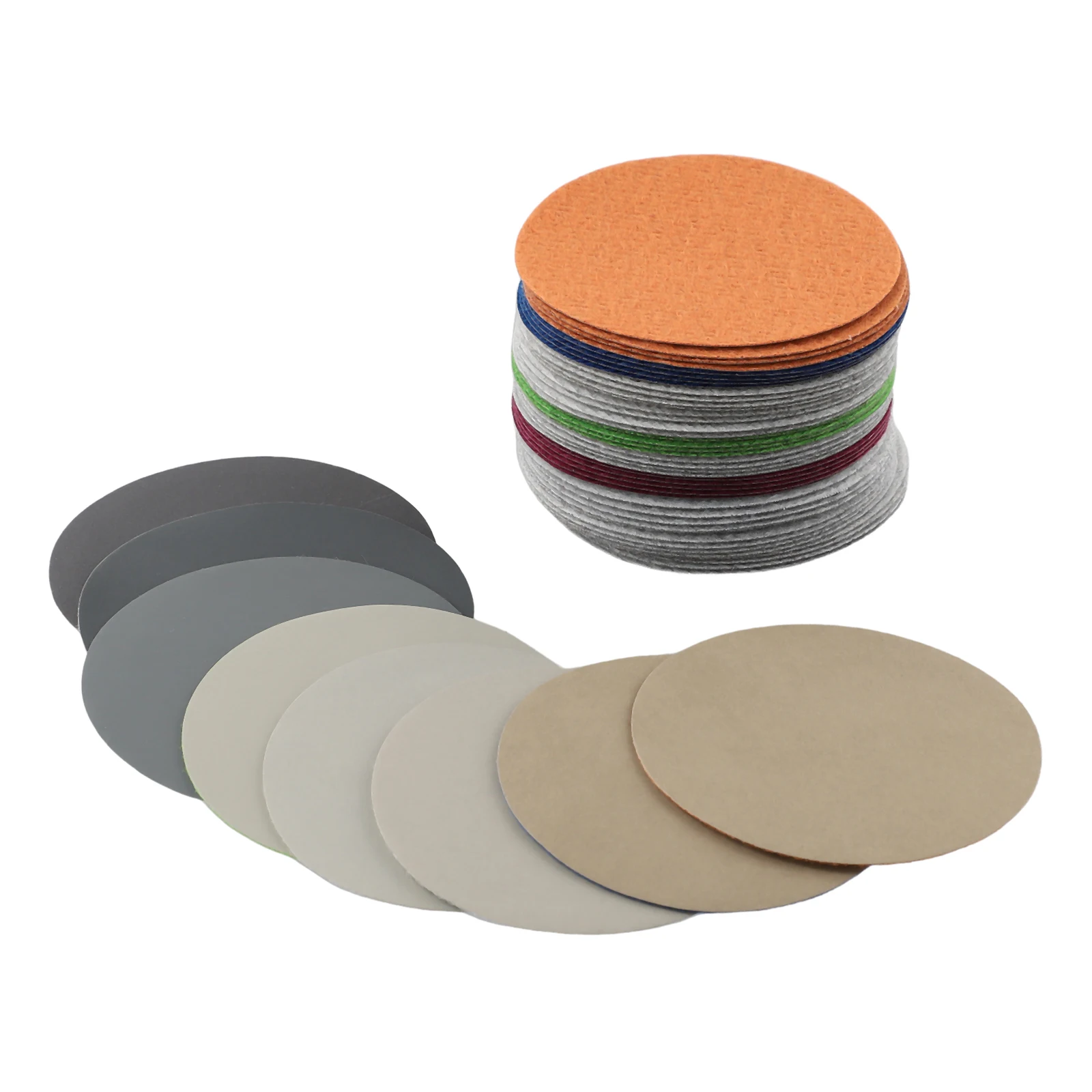 

Power Tools Sanding Disc Tool Parts Polishing Pad Sandpaper Silicon Carbide Wet Dry Wheel 3inch 800-10000 Grit