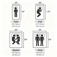 HGETVE Extra Thick Mattress covers  Topper 1000Gsm Cooling Noiseless Breathable Fitted 8-21 Deep Pocket Machine Washable 2