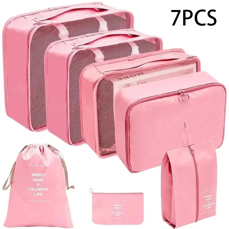 Pink 7PCS