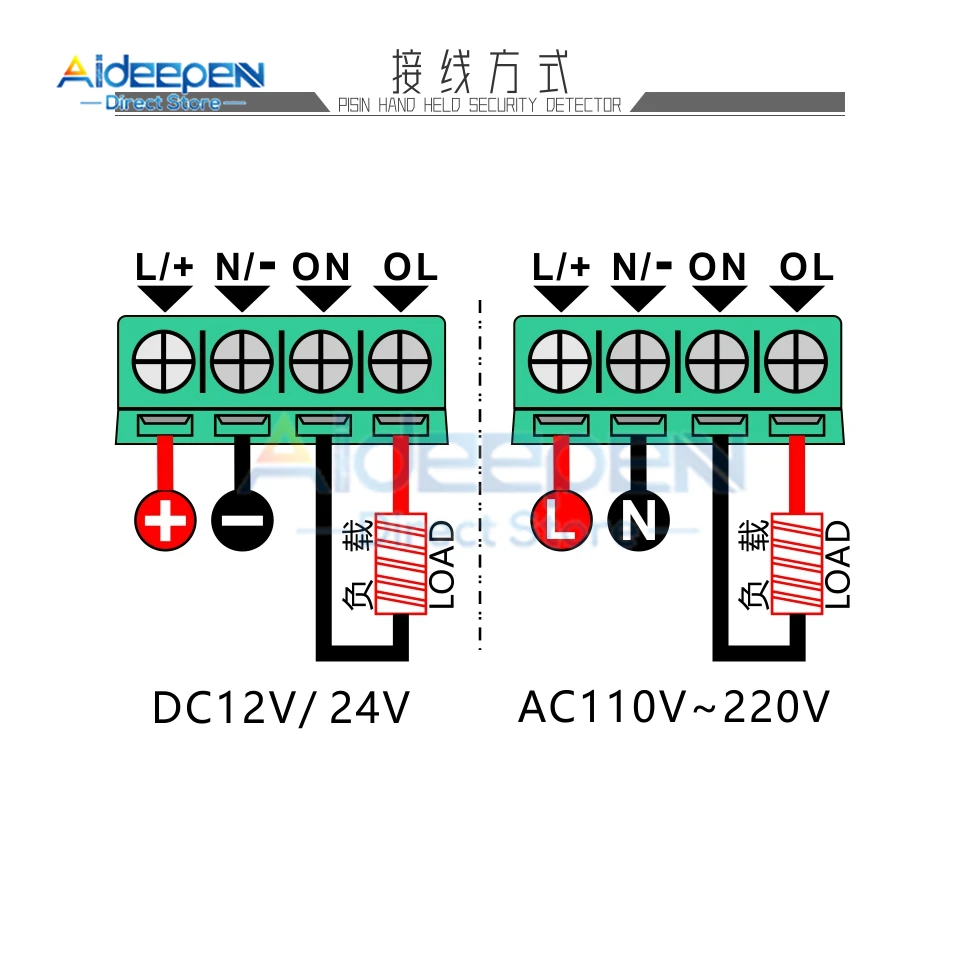 T2310 DC 12V 24V AC 110V 220V Programmable Digital Time Delay Switch Relay Open Timer Control Module On/Off Switch With Buzzer 6