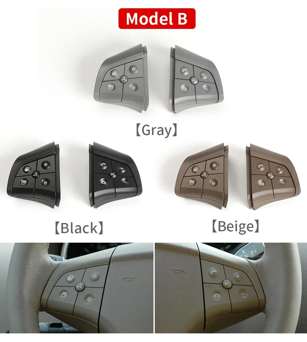 Auto Multifunktions-Lenkradsc halter Knopf Kit Steuert aste für Mercedes Benz W164 W245 W251 ml Gl 2006 2009 2004-2009 – Detail 4