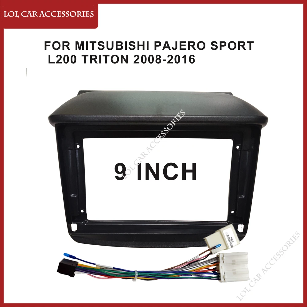 ̾   L200 Ʈ 2008-2016 ڵ , 2 Din г, GPS, MP5, ׷, ȵ̵ ÷̾, ٸ  , 9 ġ