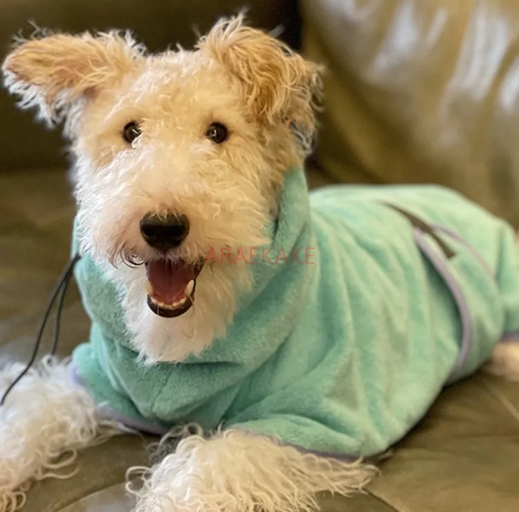 Pet bathrobe, super absorbent, high aesthetic value, quick drying, absorbent towel, super drying, special for dogs, cats,