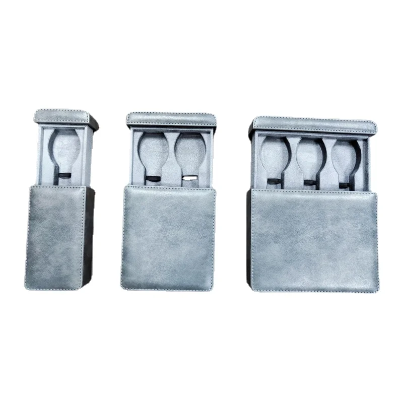 Travel Storage Watch Case Luxury Wooden Pull-out Surface PU Leather Craftsmanship Watch Organizer 1 Pcs of Free Customized Logo