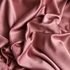 Luxury Satin Fitted Sheet Embroidered Solid Color Mattress Cover with Elastic Band Bed Sheet Bed Linen High-end Rayon Bedsheet 5
