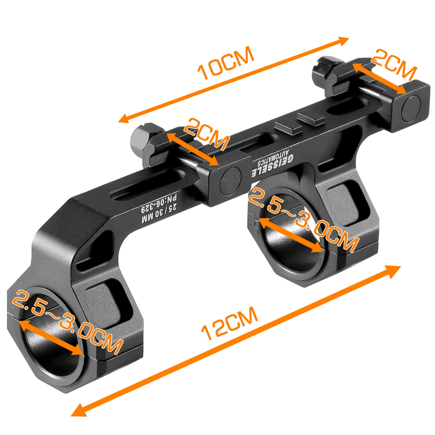 Tactical 25.4/30mm Adjustable Universal Optic Scope Mount For 20mm Picatinny Rail Scope Mounts Hunting Accessories