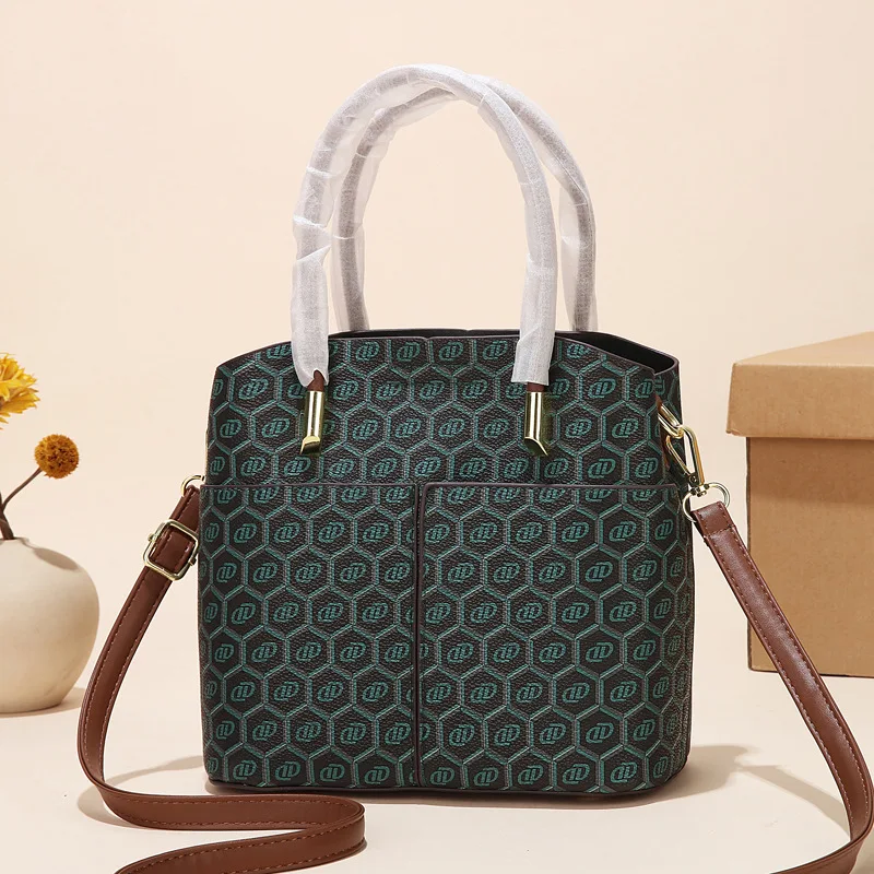 Niche Texture Retro Small Bucket Bag New Women's Crossbody Bag High-end Fashion Small Shoulder Bag High-quality Luxury Handbags 5