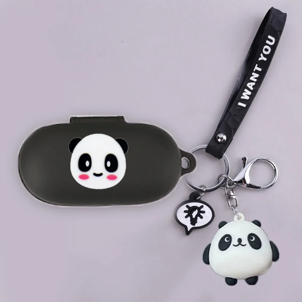 Custodia Panda Carina Per Sony Wf-C500 / Wf-C700N Custodia Per Auricolari Con Ciondolo Gatto/Cane/Avocado Cover In Silicone Funda Per Sony C500 Cover