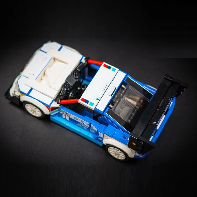 405 T16 GR MOC 스피드 챔피언 중급 스포츠카 모델 빌딩 블록, 브릭 기술, 창의적인 조립, 어린이 장난감 선물