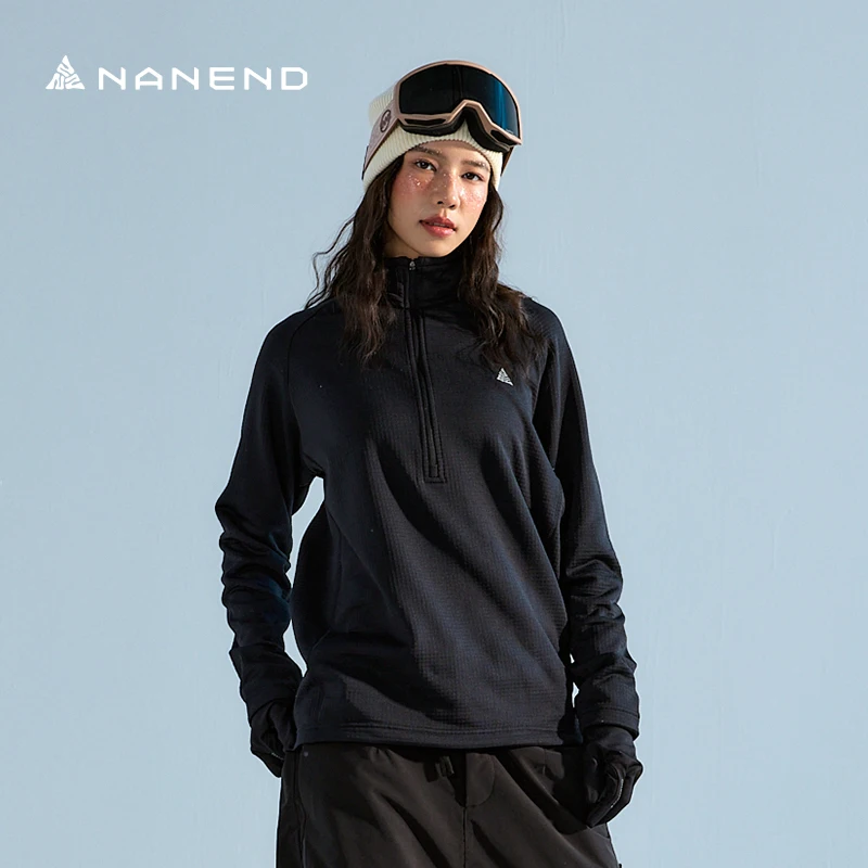 Snowboard Ski suit fleece liner Women's breathable moisture removal jacket liner Men's fleece jacket