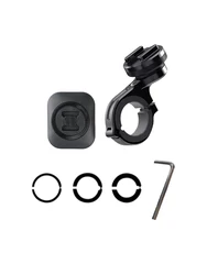 Universal Shockproof Motorcycle Phone Holder with Multi - Mounting Options & Adapter (Handlebar Mount - I)