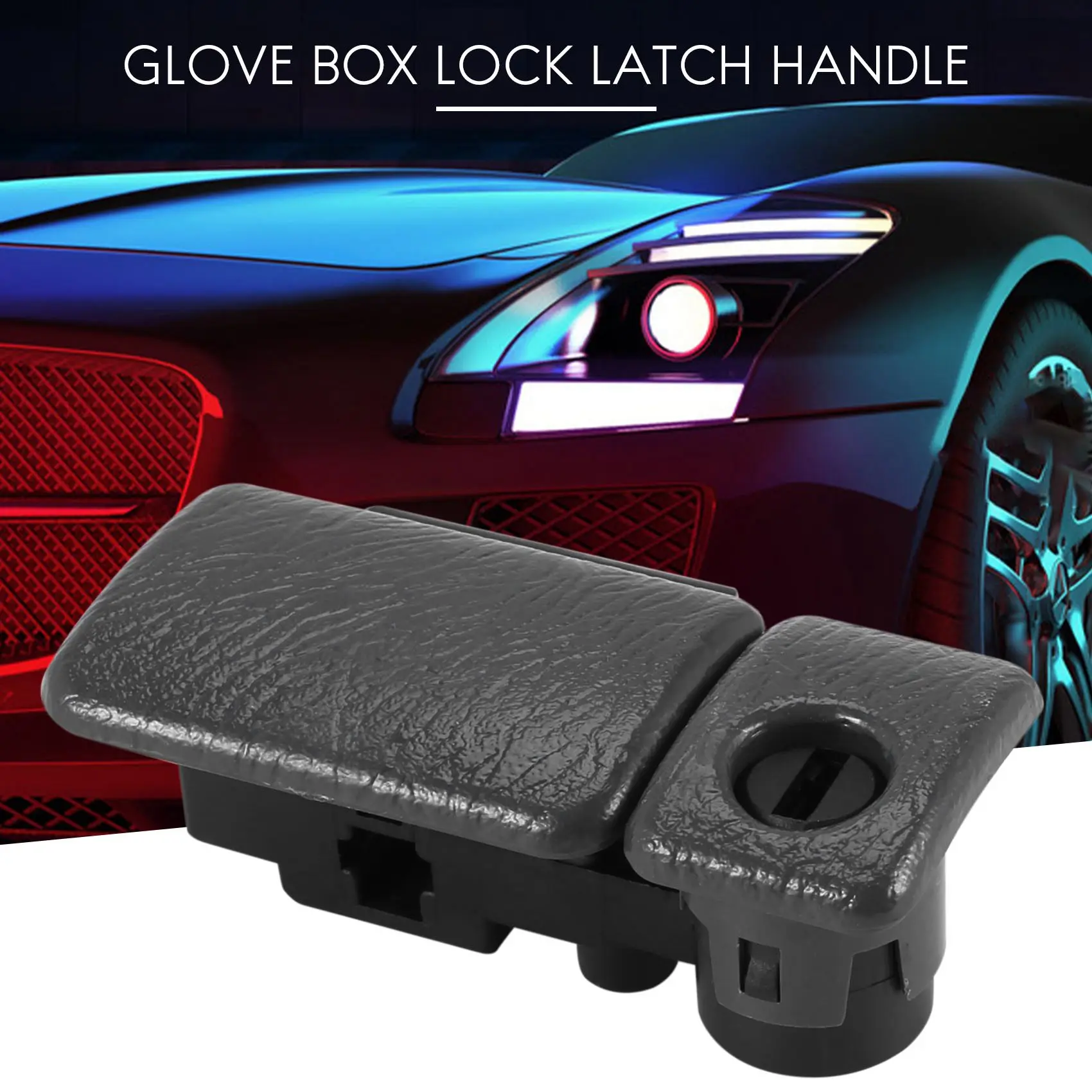 Car Glove Box Lock Latch Handle