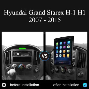 Carplay Auto Auto Autoradio FM AM Audio Stereo Video Musica Sistema di Intrattenimento GPS Navi Monitor Per Hyundai H1 Starex 2007-2015