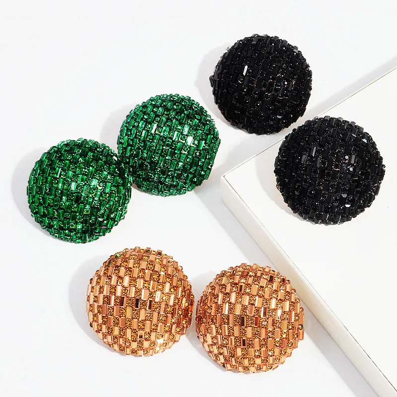 Orecchini A Cerchio Earcuff In Argento Sterling 925 Con Cristalli - Foto 5