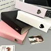 Kawaii 4 Grid Binder Kpop Photo Card Collect Book Large Capacity Idol Photo Album Photocards Holder Storage Book Stationery 5