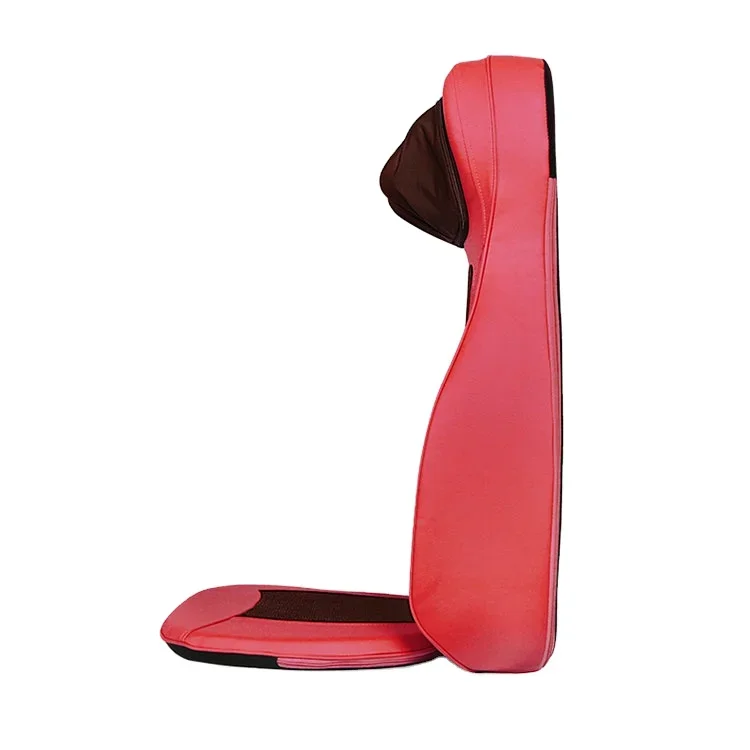 Cojín eléctrico De Masaje para espalda completa, almohadilla vibratoria calentada 3d, cojín De Masaje infrarrojo Shiatsu para cuello y hombros