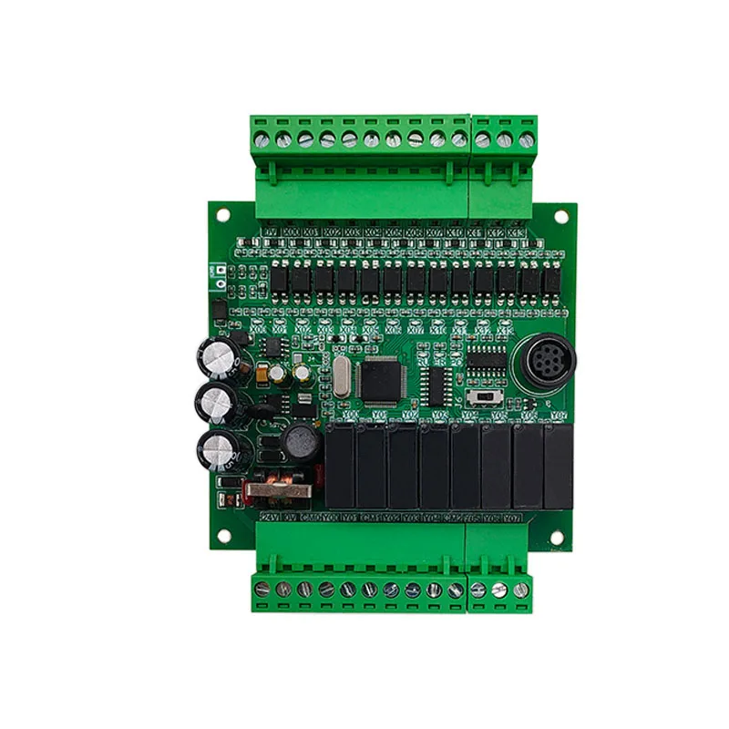 módulo programável do transistor do relé da do controlador lógico do plc com placa de controle industrial