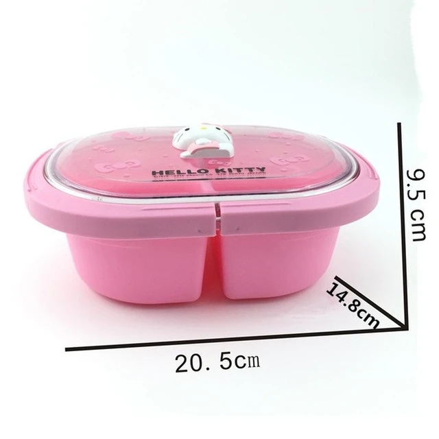 Hello Kitty Lunch Box Creative Portable Bento Box Stainless Steel Food  Storage Container Kids Office Worker Lunch Storage Box - AliExpress