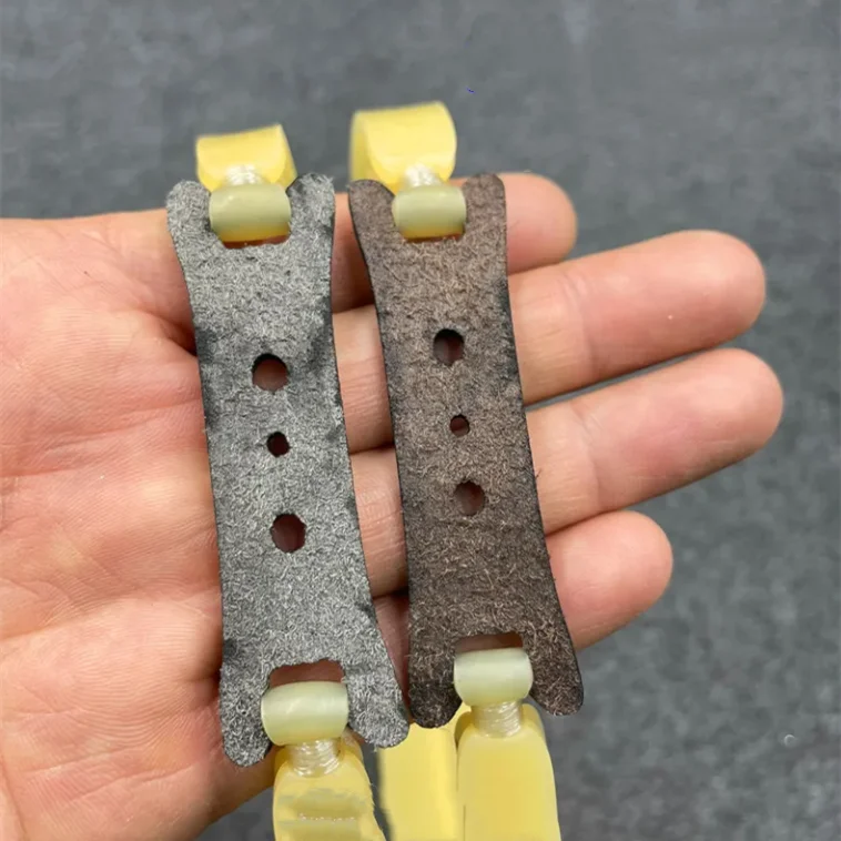 2pcs Rubber Band Outdoor Hunting Slingshot Accessories 3.0mm Wide and Thick High-quality Latex High Elasticity Flat