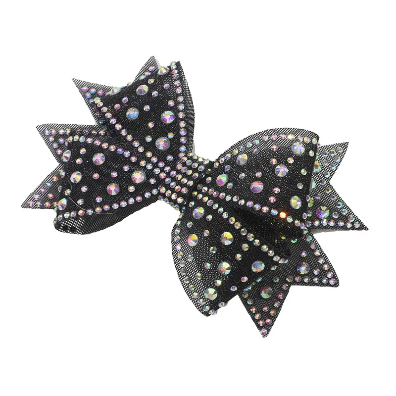 Elegant Rhinestone Bow Shoe Charms and Accessories