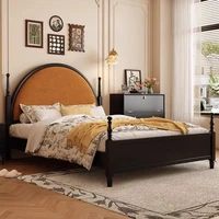 Couette de lit double moderne Princess, Cadres de lit King Size italiens, Têtes de lit Queen Monster, Meubles de chambre à coucher 2